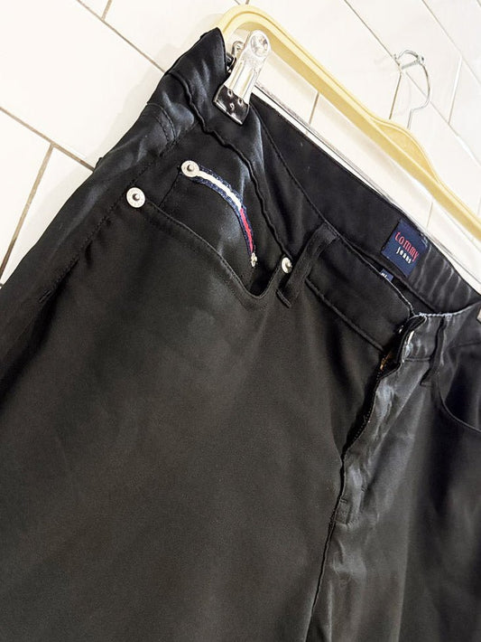 y2k tommy jeans stretchy flare pants | tommy hilfiger - good market thrift store