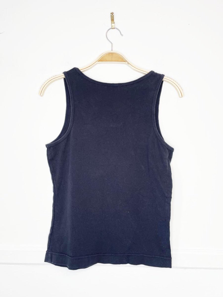 y2k union bay logo tank top - good market thrift store