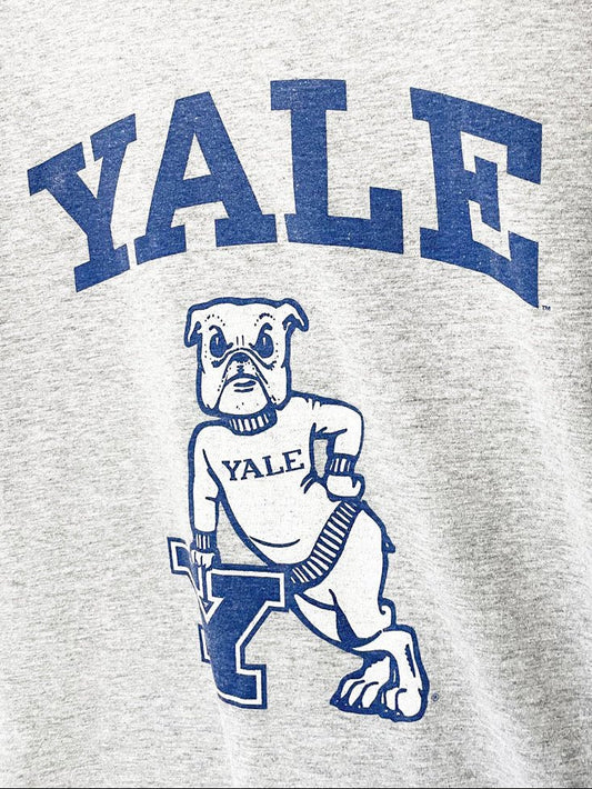 yale university bulldog varsity print tee | teeluv - good market thrift store