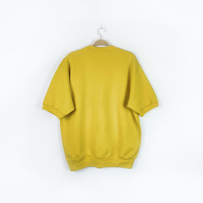 vintage 80s roots russell short sleeve crew