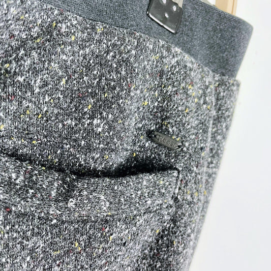 roots yellow pepper flat front trouser sweats - size large