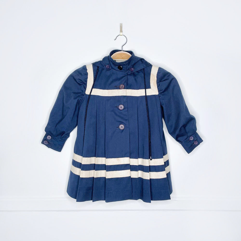 vintage yves saint laurent jeunesse pleated jacket