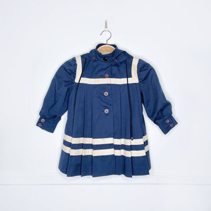 vintage yves saint laurent jeunesse pleated jacket