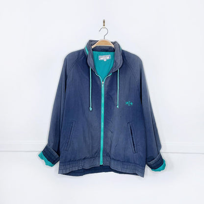 vintage ysl salt-washed sailing jacket