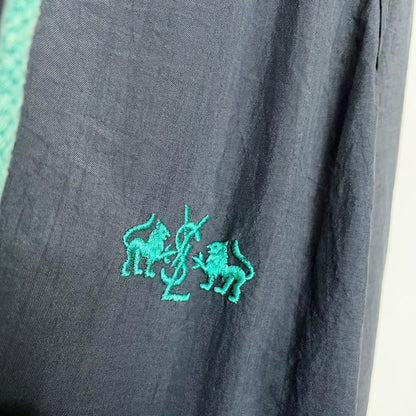 vintage ysl salt-washed sailing jacket