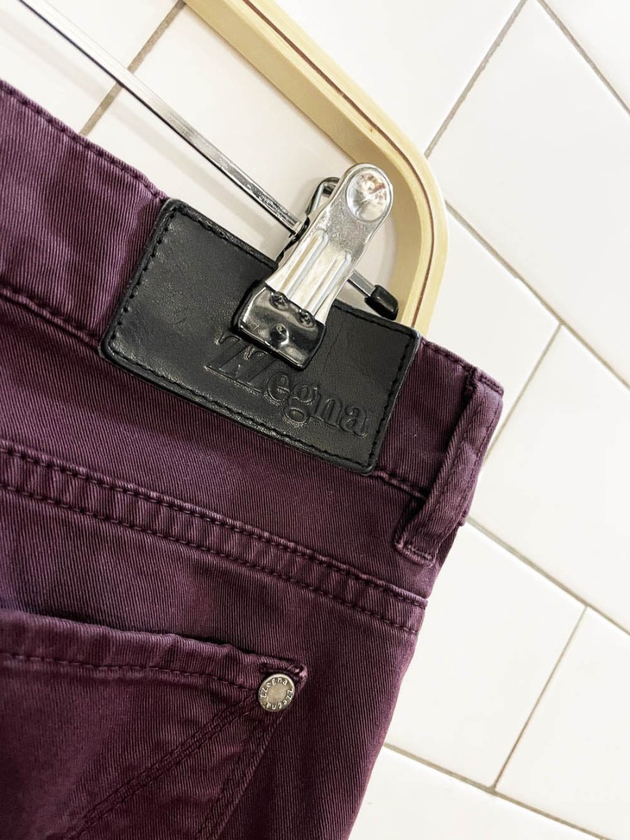z zenga slim straight pant | ermenegildo - good market thrift store