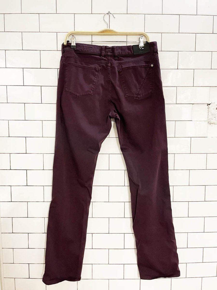 z zenga slim straight pant | ermenegildo - good market thrift store
