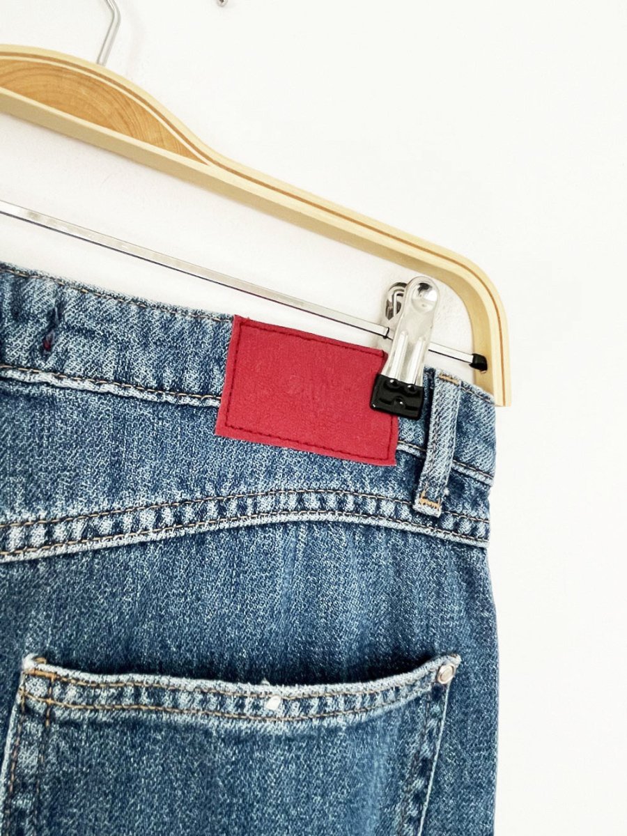 zara high rise wide leg relaxed jeans | trf - good market thrift store