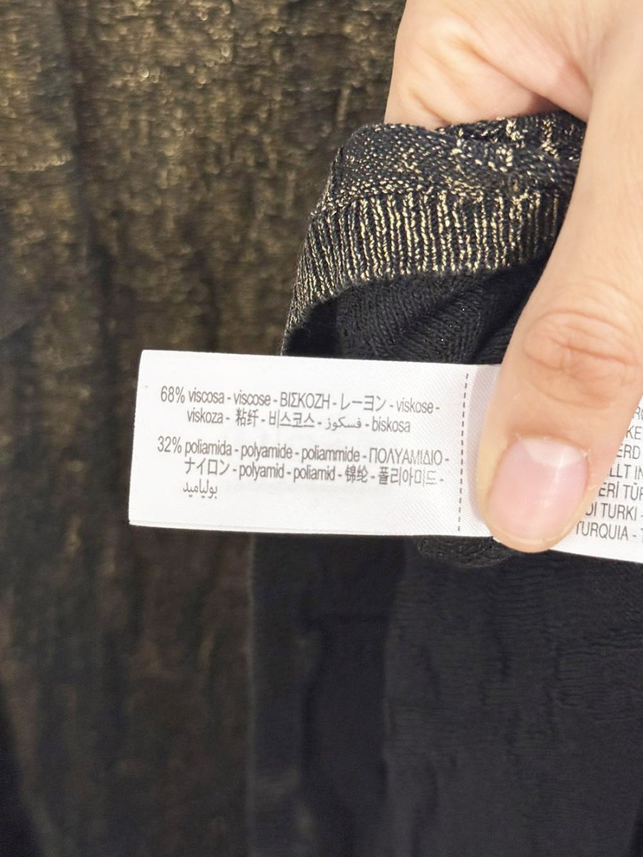 zara metallic high neck sleeveless knit maxi dress - good market thrift store