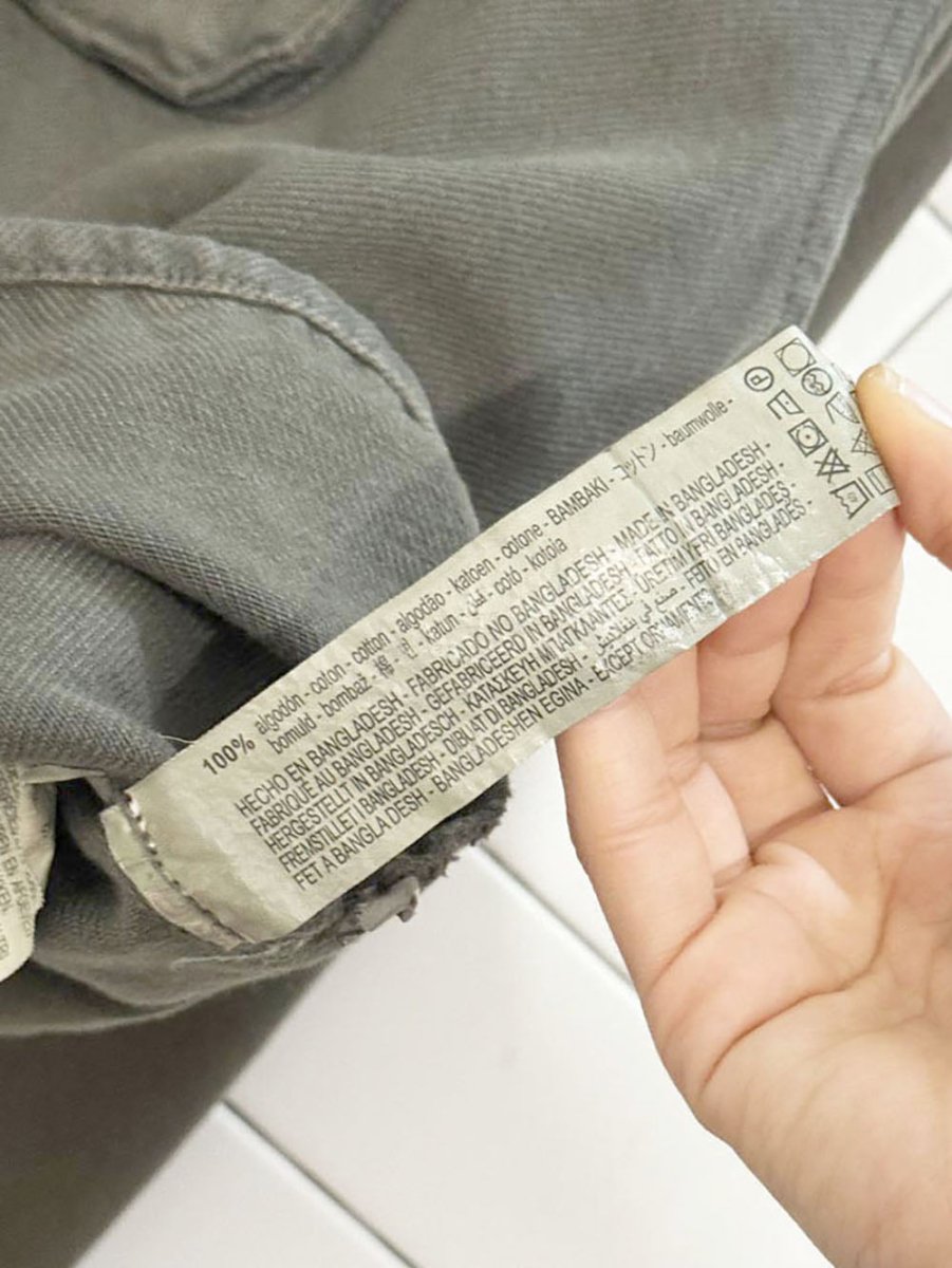 zara oversized twill shirt chore jacket - good market thrift store