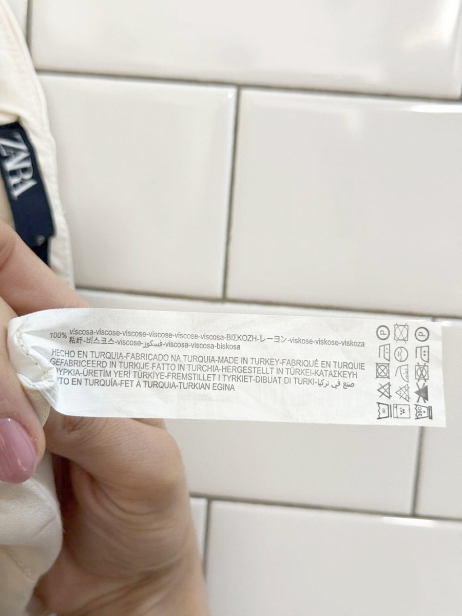 zara satin front slit maxi slip skirt - good market thrift store