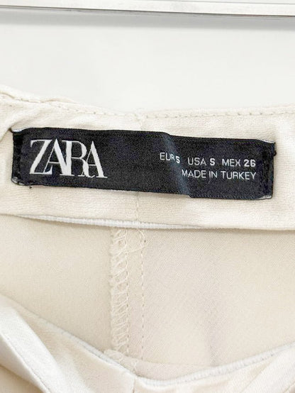 zara satin front slit maxi slip skirt - good market thrift store