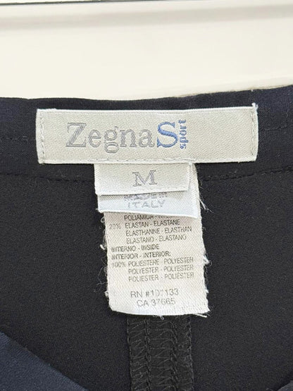 zegna sport drawstring stretch lounge pants | made in Italy - good market thrift store