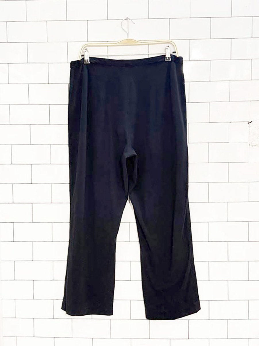 zegna sport drawstring stretch lounge pants | made in Italy - good market thrift store