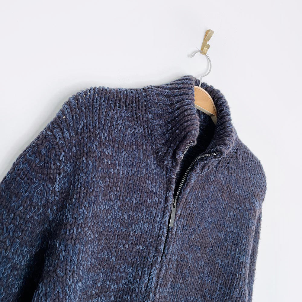 ermenegildo zegna s wool-blend super soft knit cardigan