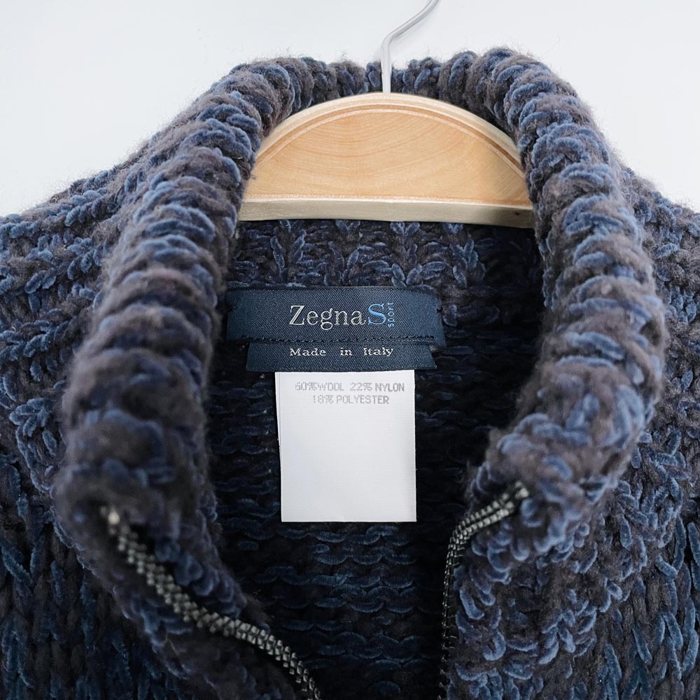 ermenegildo zegna s wool-blend super soft knit cardigan