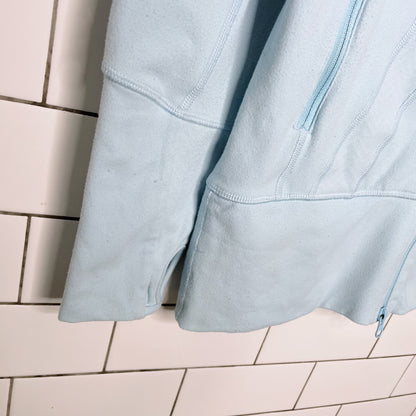 lululemon 2012 in stride jacket caspian blue - size 4