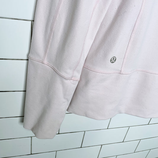 lululemon 2012 in stride jacket baby pink - size 8