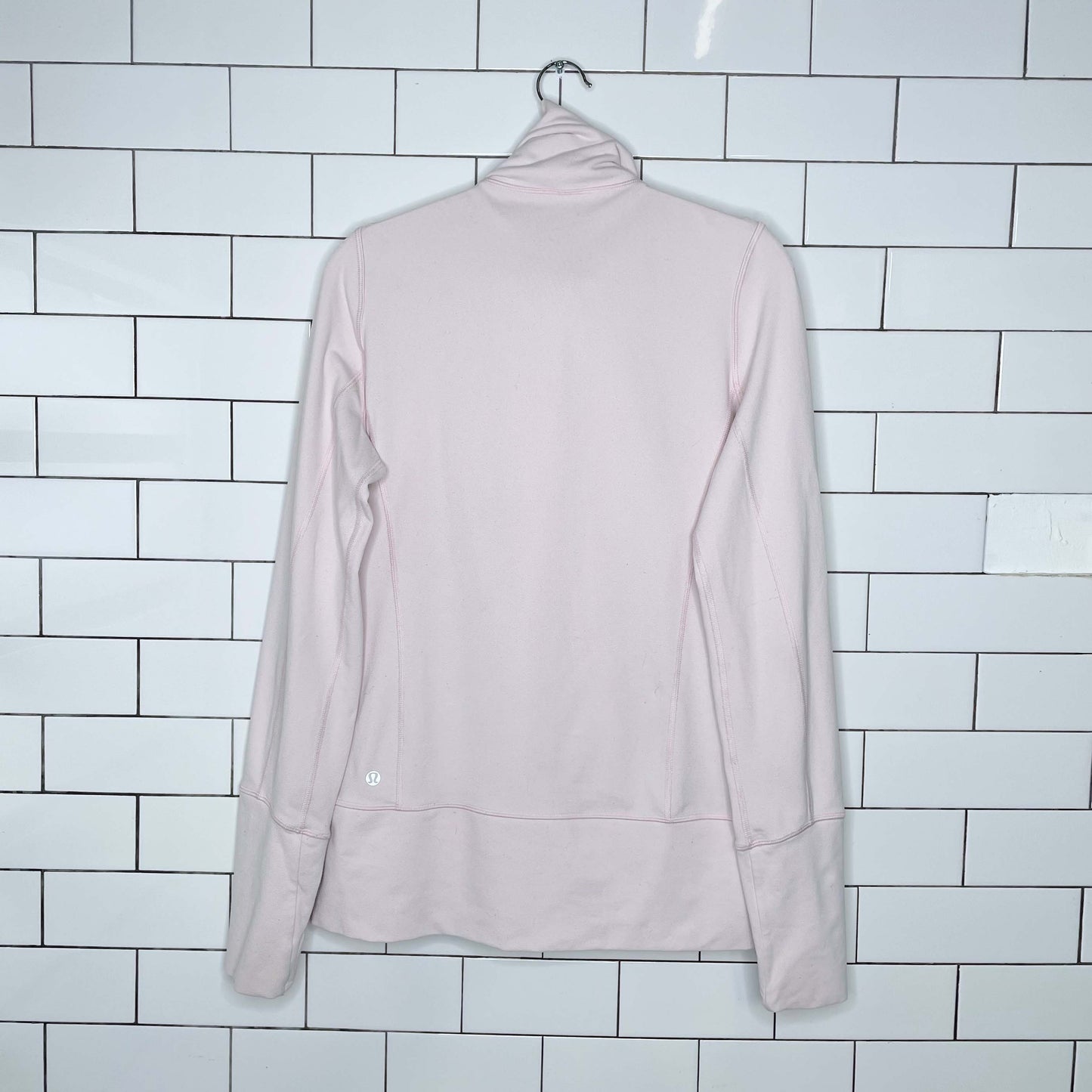 lululemon 2012 in stride jacket baby pink - size 8
