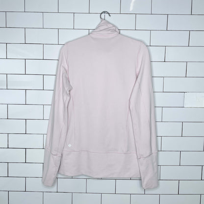 lululemon 2012 in stride jacket baby pink - size 8