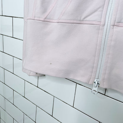 lululemon 2012 in stride jacket baby pink - size 8
