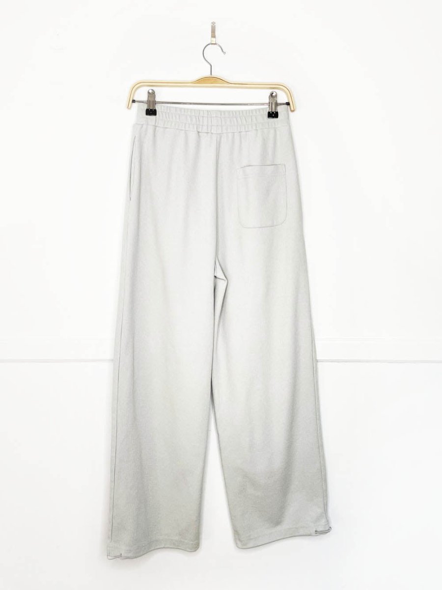 zz. zhang ribbed parachute hem casual joggers - good market thrift store