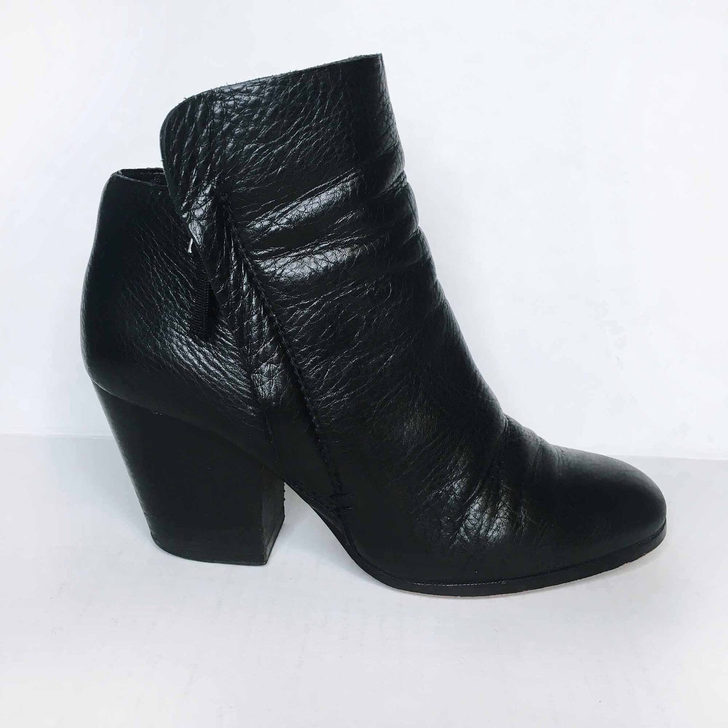 1.STATE taila heeled leather bootie - size 6.5