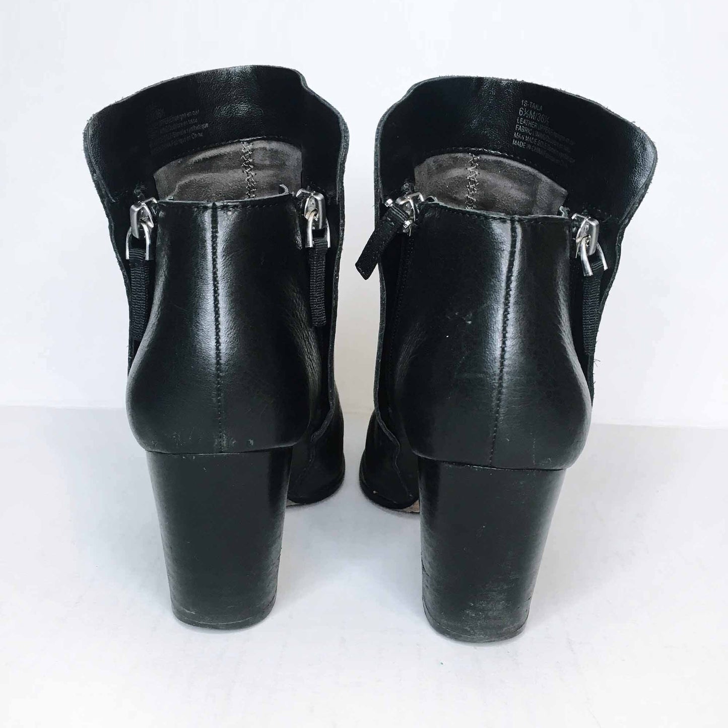 1.STATE taila heeled leather bootie - size 6.5