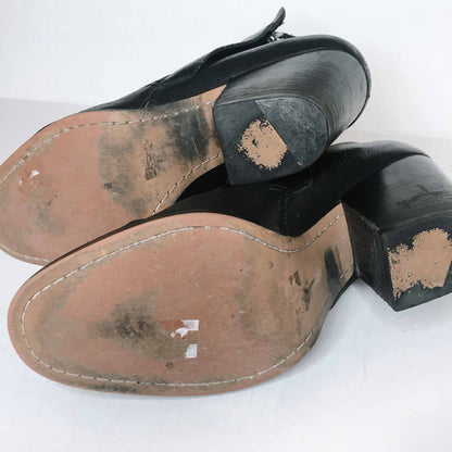 1.STATE taila heeled leather bootie - size 6.5