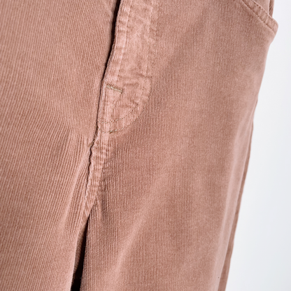 7 for all mankind alexa cropped straight leg corduroy pants - size 29