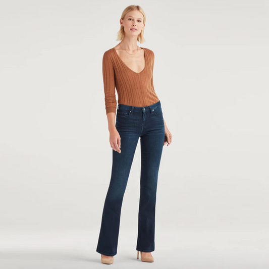 7 for all mankind 'a-pocket' flare jeans - size 27