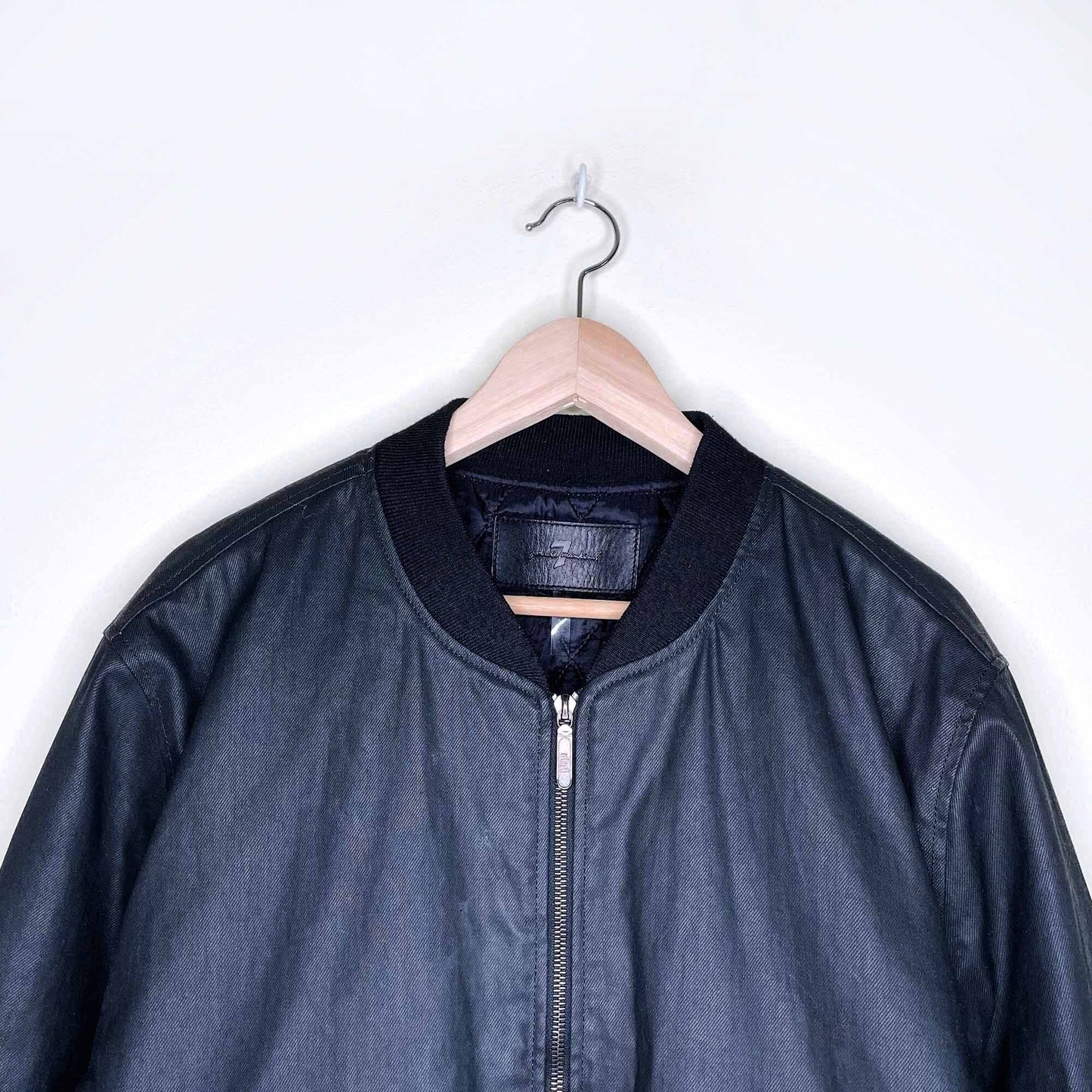 7 for all mankind quilted bomber jacket - size xl