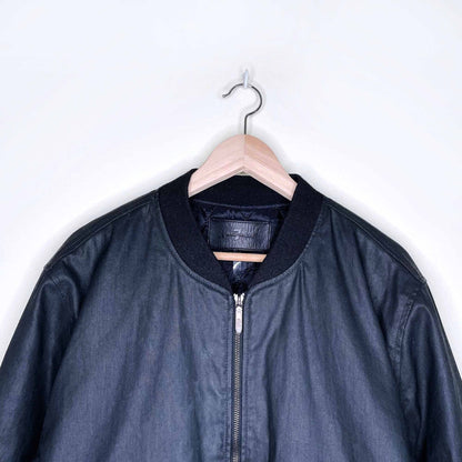 7 for all mankind quilted bomber jacket - size xl