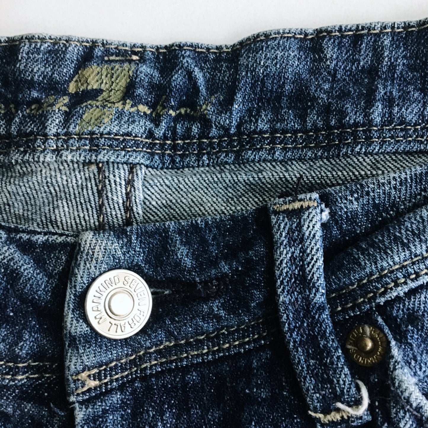 7 for all mankind flynt bootcut jeans in new york dark - size 29