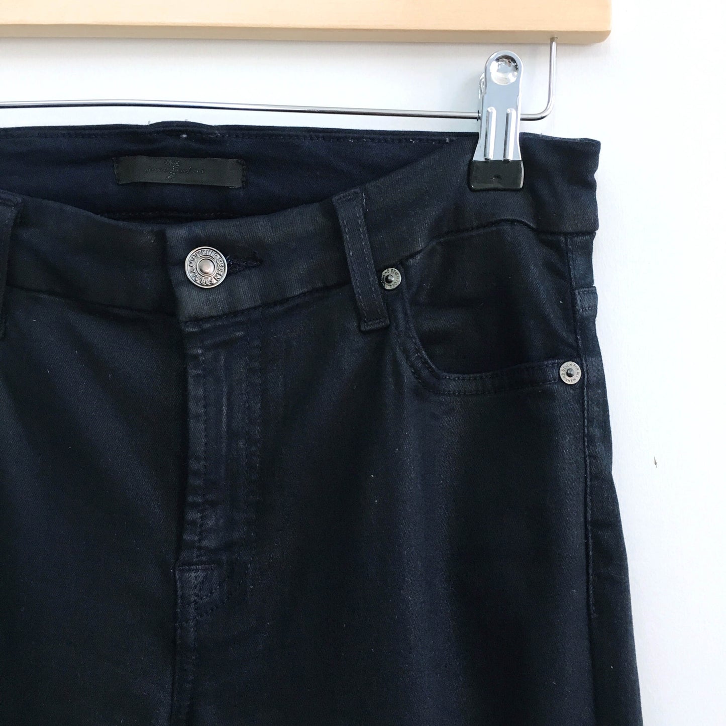 7 for all Mankind the Coated Ankle Skinny - size 28