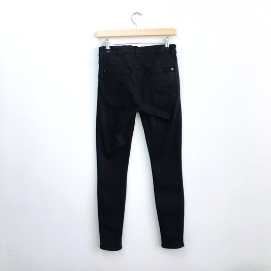 7 for all Mankind the Coated Ankle Skinny - size 28