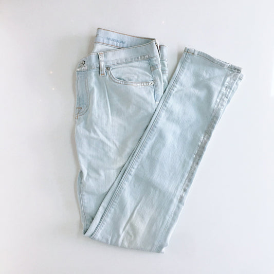7 for all Mankind Roxanne Skinny Jeans - size 28