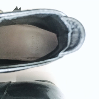 Cole Haan Black Brushed Leather Boots - size 8.5