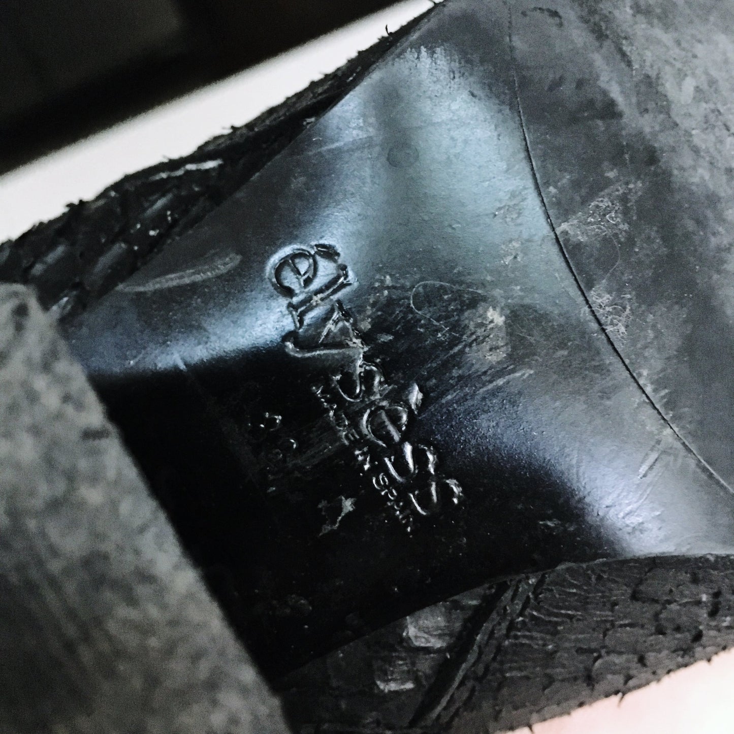 Élysess Anthropologie Snakeskin Booties with Buckles - size 38