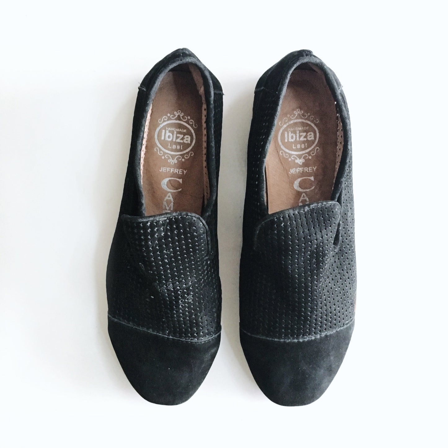 Jeffrey Campbell Black Suede Loafers - size 6