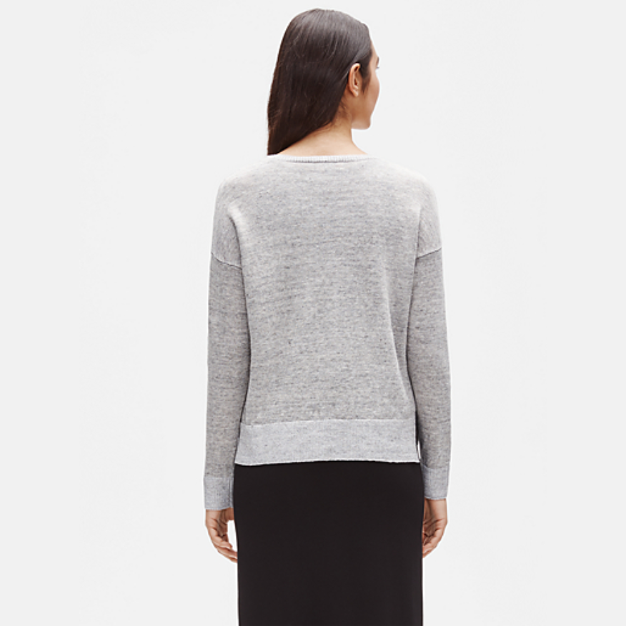 Eileen Fisher Organic Cotton Sweater - size Medium