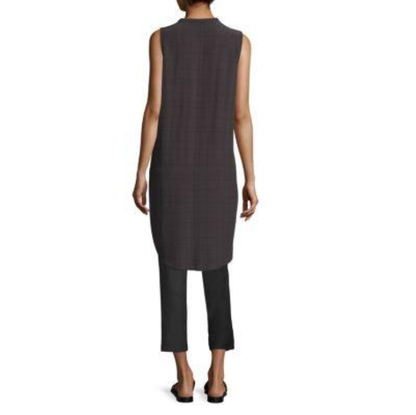 Eileen Fisher High-low Tunic Shirt Dress - size Small