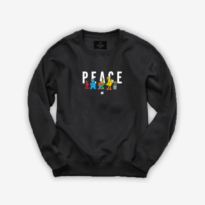 Peace Collective x Sesame Street sweatshirt - size Small