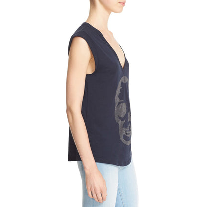 Zadig &amp; Voltaire Skull Tee - Size Small