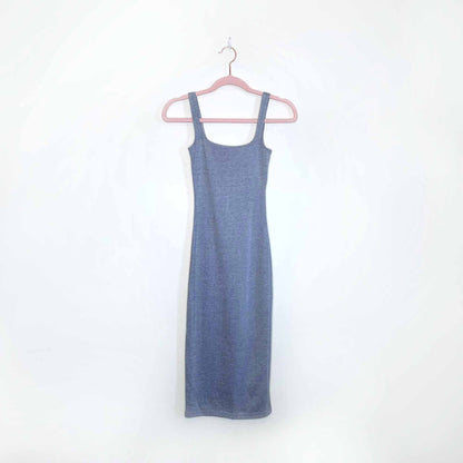 american apparel bodycon ponte tank dress - size xs