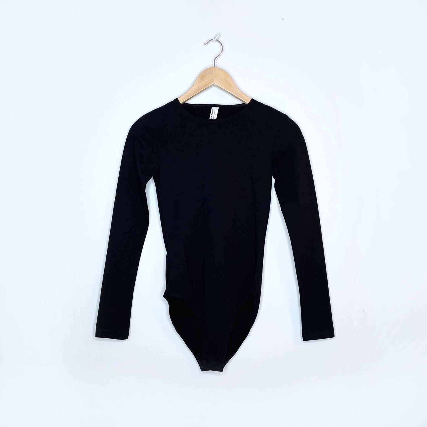 American Apparel cotton jersey long sleeve bodysuit - size Small