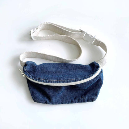 american apparel mini denim fanny pack