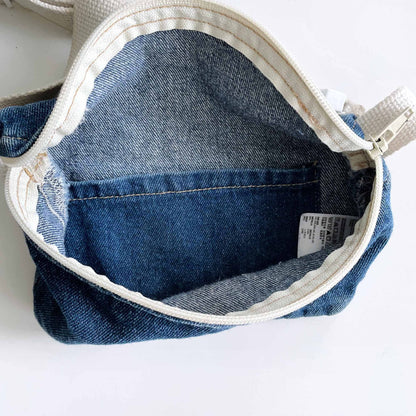 american apparel mini denim fanny pack