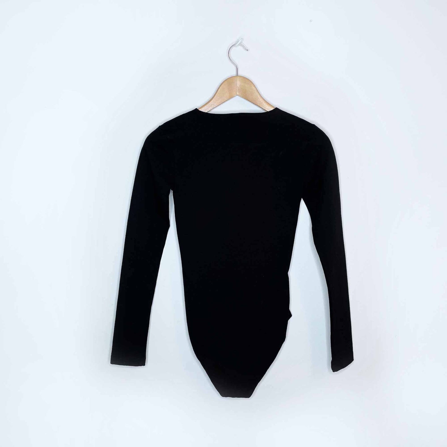 American Apparel cotton jersey long sleeve bodysuit - size Small
