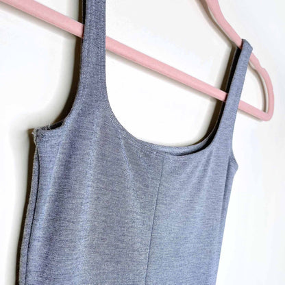 american apparel bodycon ponte tank dress - size xs